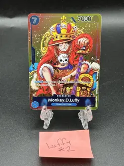 Monkey.D.Luffy (Convention Promo 2024) P-043 One Piece Promotion Cards Foil *2 - Image 2
