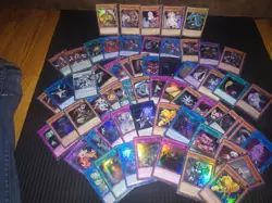 Modern Yu-Gi-Oh Tcg Card Lot Of 90 Holos 1st/Unlimited Edition - Image 1
