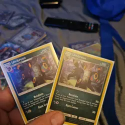 Pokemon TCG Umbreon Sun & Moon 120/214 Card Lot of 2 - English, 2018 - Image 1