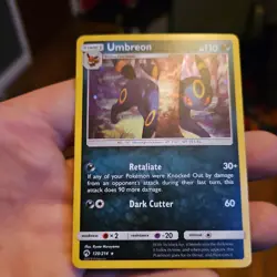 Pokemon TCG Umbreon Sun & Moon 120/214 Card Lot of 2 - English, 2018 - Image 4
