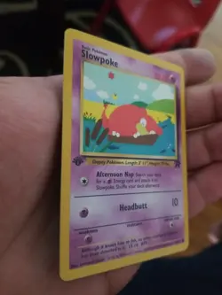 Slowpoke 67/82 1st Edition Team Rocket Pokemon Card Near Mint - Mint NM - Image 3