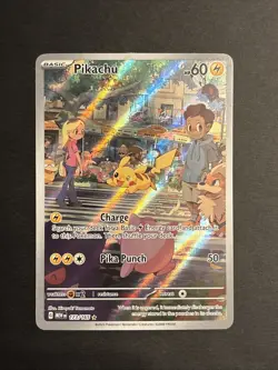 Pokemon Pikachu TCG Card 173/165 SV Scarlet & Violet 151 NM Condition - Image 1