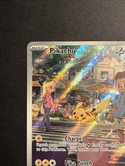 Pokemon Pikachu TCG Card 173/165 SV Scarlet & Violet 151 NM Condition - Image 2