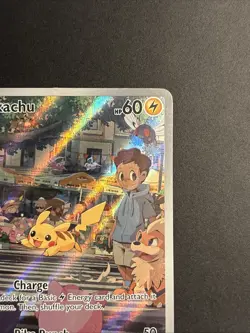 Pokemon Pikachu TCG Card 173/165 SV Scarlet & Violet 151 NM Condition - Image 3