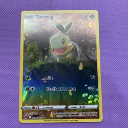 Turtwig GG31/GG70 Crown Zenith: Galarian Gallery Full Art Card NM - Image 1