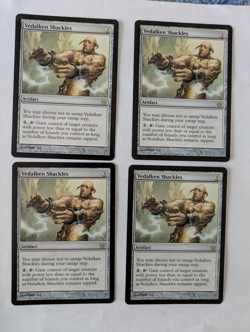 4 Vedalken Shackles 5th Dawn MTG NM Free shipping with tracking - Image 1