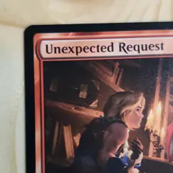 Magic: The Gathering Unexpected Request 0167 FFIX Uncommon Sorcery Red Regular - Image 3