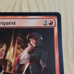 Magic: The Gathering Unexpected Request 0167 FFIX Uncommon Sorcery Red Regular - Image 4