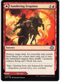 Sundering Eruption U MTG Modern Horizons 3 248 NM - Image 1