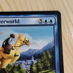 Magic: The Gathering Travel the Overworld 0082 FFV Sorcery Uncommon Blue Wizard… - Image 4