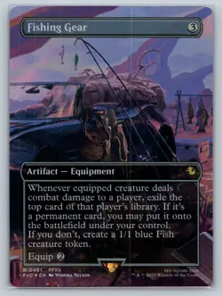 Fishing Gear (Borderless) Commander: Final Fantasy Foil - Image 1