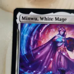 Magic: The Gathering Minwu, White Mage 0026 UB: Final Fantasy Rare 2025 3/3 - Image 3