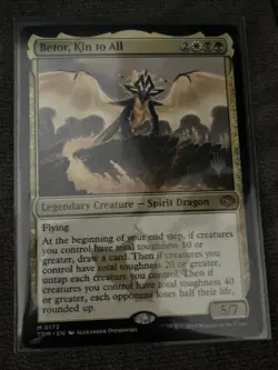 Promo Betor, Kin to All Tarkir: Dragonstorm Regular Magic the Gathering - Image 1