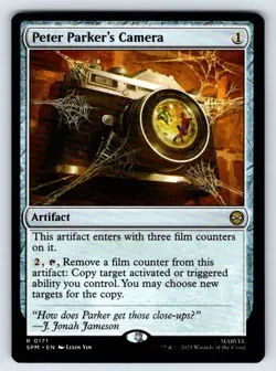 Peter Parker's Camera Marvel's Spider-Man SPM 171 Normal NM Lixin Yin - Image 1