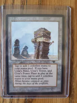 Magic The Gathering ANTIQUITIES URZA'S MINE All 4 Variations Very Nice Condition - Image 3