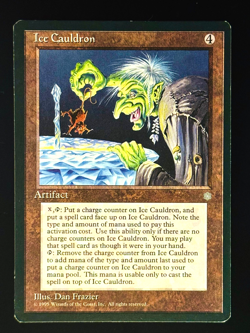 MTG - Ice Cauldron - LP - Ice Age - RARE - EN - REG - Image 1