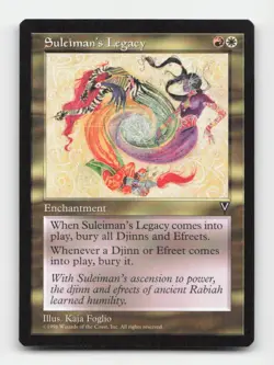 Suleiman's Legacy Visions # Magic the Gathering Rare - Image 1