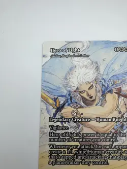 MTG – Final Fantasy – Hero of Light – Rare 0001 (Adeline, Resplendent Cathar) - Image 2