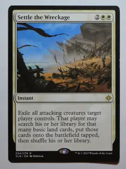 Settle the Wreckage Mtg Magic English EX - Image 1