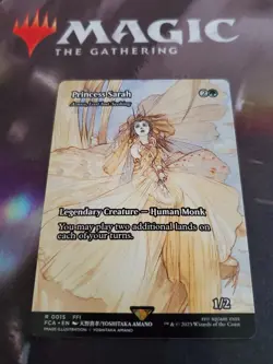 Mtg. Princess Sarah - Azusa, Lost but Seeking. Showcase. Final Fantasy. Nm - Image 1