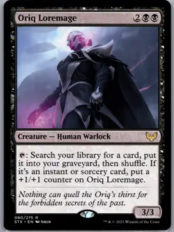 Oriq Loremage R Strixhaven: School of Mages 80 NM Normal - Image 1