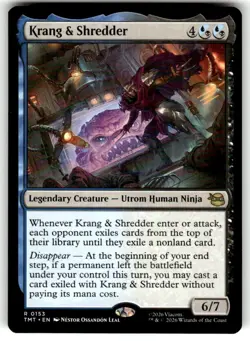 Krang & Shredder 153 - Teenage Mutant Ninja Turtles - MTG - Image 1