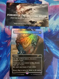 Patchwork Banner Foil Fallout Greet the Dog Secret Lair 2466 - Image 1