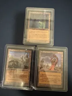 MTG - Magic The Gathering - Tempest Non basic Lands Lot Of 3 - Tempest - NP/LN! - Image 1