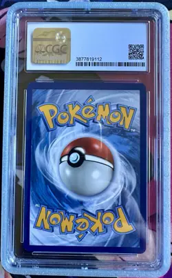 Suicune Holo Pokemon Sword & Shield Darkness Ablaze CGC 8.5 - Image 2