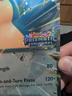 Snorlax 076/131 Prismatic Evolutions Stamped JUMBO card Pokemon Tcg - Image 2