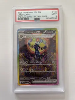 Pokemon Umbreon ex 161/131 Prismatic Evolutions Special Illustration Rare PSA 9… - Image 1
