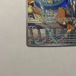 Pokemon Squirtle 148/142 Sv07 Stellar Crown Full Art Holo 60 HP Illustration Ra… - Image 4