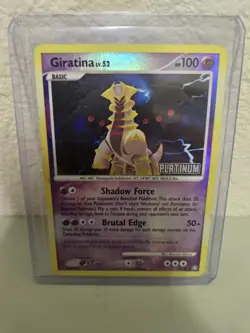 Pokemon Giratina TCG Promo Card 4/146 Reverse Holo Platinum Stamped 2008 - Image 2