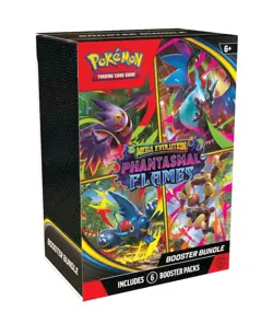 Pokemon TCG: Mega Evolution—Phantasmal Flames Booster Bundle Box | Sealed - Image 1
