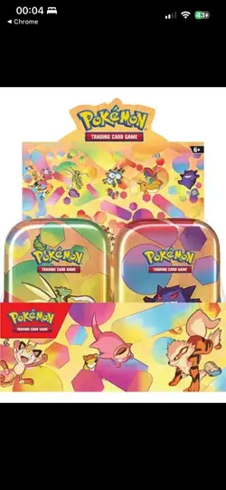 Pokemon 151 Mini Tin Display Perfect Seal. Completed Sealed with No Tears - Image 3
