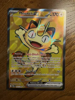 Pokemon TCG : Perfect Order - Meowth ex 107/088 Full Art - Image 1