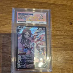 Pokemon TCG Sylveon V TG14/TG30 Brilliant Stars Special Art Rare English ACE 9 - Image 1