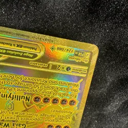 Pokemon Mega Zygarde EX Gold Mega Hyper Rare 124/88 Perfect Order - Image 4