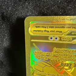 Pokemon Mega Zygarde EX Gold Mega Hyper Rare 124/88 Perfect Order - Image 5