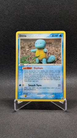 Ditto Squirtle 40/114 EX Delta Species 2005 Pokemon TCG LP - Image 1