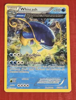Pokemon TCG XY Primal Clash Whiscash 41/160 Non Holo Full Art NM - Image 1