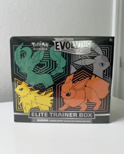 Pokemon Sword & Shield Evolving Skies Elite Trainer Box Leafeon Umbreon SEALED! - Image 1
