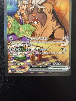 Pokemon TCG Arven's Mabosstiff EX 235/182 Destined Rivals NM - Image 3
