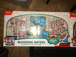 Pokemon Scarlet Violet 151 Blooming Waters premium AUTHENTIC New 14 sealed boxes - Image 2