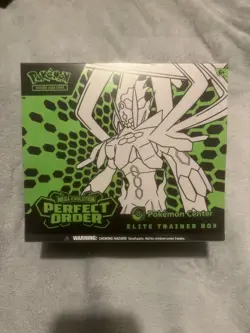 Pokemon TCG Perfect Order Pokemon Center ETB New Factory Sealed - Image 1
