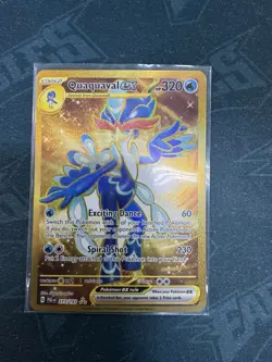 Pokemon TCG Quaquaval EX Scarlet & Violet Paldea Evolved Hyper Rare Card 273/193 - Image 1