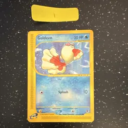 Goldeen 111/165 Expedition Base Set Common Regular Pokemon TCG English - Image 1
