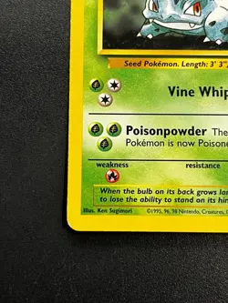 Ivysaur 30/102 - Base Set Vintage WOTC Pokemon TCG Card MP - Image 2