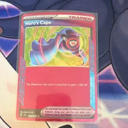 The Pokemon Hero's Cape 152/162 SV05: Temporal Forces ACE SPEC Rare Holo English - Image 1