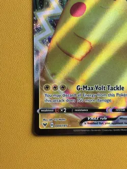 Pikachu VMAX | 044/185 | Vivid Voltage Holo | Pokemon TCG | NM Condition - Image 5
